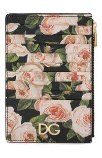 Кожаный футляр для кредитных карт Dolce&Gabbana 7810151