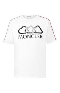 Хлопковая футболка MONCLER 8775031