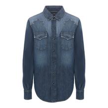 Джинсовая рубашка Yves Saint Laurent 8575139