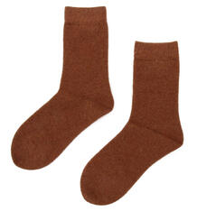 Носки Женские штучки, цвет: коричневый 4498465