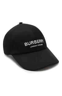 Хлопковая бейсболка Burberry 9912755
