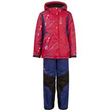 Комплект куртка/брюки AtPlay, цвет: розовый/синий 11664280