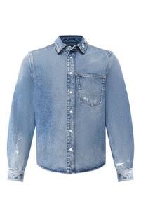Джинсовая рубашка Balenciaga 9703924