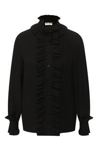 Шелковая блузка Yves Saint Laurent 9683582