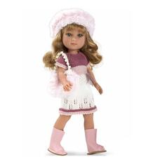 Кукла Arias Elegance в платье, шапочке, ботиночках, с сумочкой 8211643