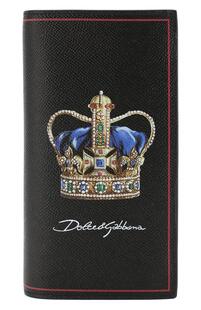 Кожаный футляр для документов Dolce&Gabbana 7915690