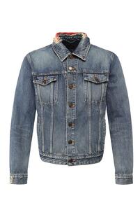 Джинсовая куртка Yves Saint Laurent 8970884