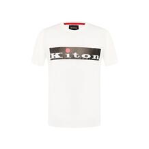 Хлопковая футболка Kiton 9091529