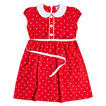 Платье Трифена, цвет: красный/белый 11099240