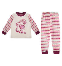 Пижама джемпер/брюки Leo, цвет: розовый LÉO 10351229