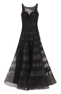 Приталенное платье-макси с вышивкой BASIX BLACK LABEL 2158190