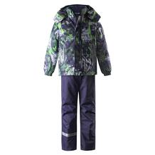 Комплект куртка/брюки Lassie Raiku, цвет: зеленый 10856702