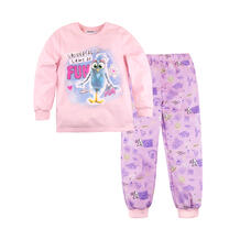 Пижама джемпер/брюки Bossa Nova Angry Birds, цвет: розовый 10947806