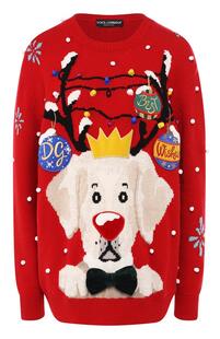 Кашемировый пуловер Dolce&Gabbana 8345973