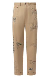 Хлопковые брюки Polo Ralph Lauren 8412382