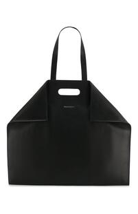 Кожаная сумка-шоппер de Manta Alexander McQueen 8140390