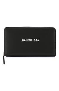 Кожаный кошелек Everyday Balenciaga 7857527