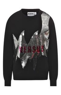 Хлопковый пуловер Versus Versace 7590498