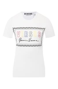 Хлопковая футболка Versus Versace 7511545