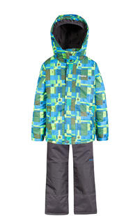 Комплект куртка/полукомбинезон Zingaro By Gusti, цвет: зеленый/синий 6502033