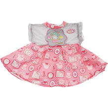 Платье Baby Annabell Baby Annabell серо-розовое 10825034