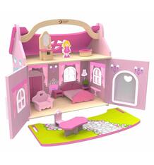 Деревянный домик-чемодан Classic World Домик маленькой принцессы 3931081