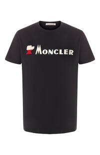 Хлопковая футболка MONCLER 7120007