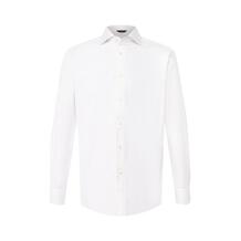 Хлопковая рубашка с воротником кент Zegna Couture 7136429