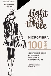 Колготки Light&White Microfibra 100, цвет: nero 10318268