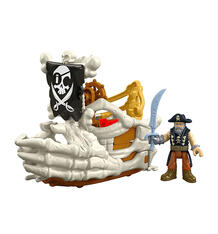 Игровой набор Imaginext Капитан Немо и скат Billy bones' boath 6214783