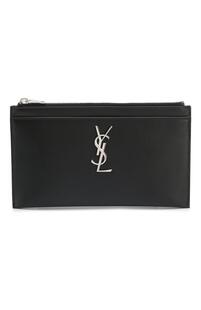Кожаный футляр для документов Monogram Yves Saint Laurent 6903497