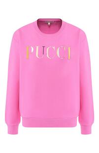 Хлопковый пуловер EMILIO PUCCI 6756854