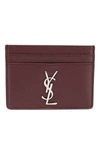 Кожаный футляр для кредитных карт Monogram Yves Saint Laurent 6585186