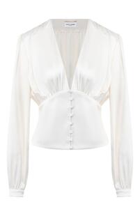 Шелковая блузка Yves Saint Laurent 8386174