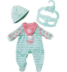 Одежда для куклы Baby Annabell My first зеленый 8924455