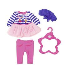 Одежда для куклы Baby Born В погоне за модой Комплект, синяя кофточка 8925427