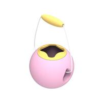 Ведерко Quut Mini Ballo розовый/желтый 16 х 16 х 16 см 10806134
