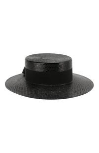 Шляпа из смеси вискозы и хлопка Yves Saint Laurent 8625651