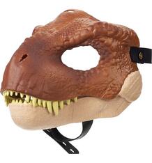 Карнавальная маска Jurassic World Динозавр коричневая 9822195