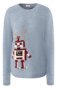 Шерстяной пуловер Yves Saint Laurent 7102927