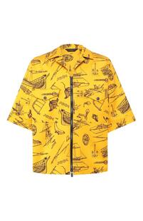 Хлопковая рубашка Zegna Couture 8506728