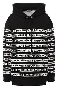 Хлопковый пуловер BALMAIN 7865108