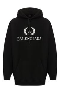 Хлопковое худи Balenciaga 7091573