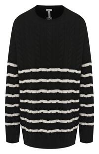 Шерстяной пуловер Loewe 8886149