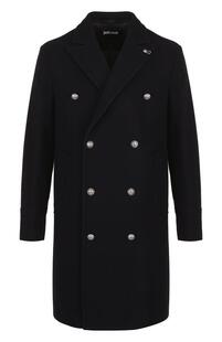Двубортное шерстяное пальто Just Cavalli 5252281