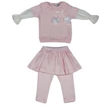 Комплект джемпер/леггинсы Baby Z, цвет: розовый 10600136