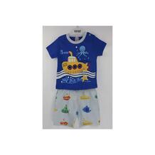 Комплект футболка/шорты Bidirik, цвет: синий 10600169