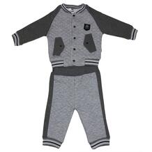 Комплект толстовка/брюки Baby Z, цвет: серый 10599950