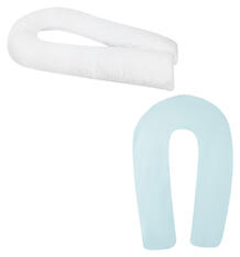 Комплект Smart-textile Чудо-лайт подушка/наволочка 2 предмета длина по краю 350 см, цвет: голубой 8305471