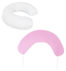 Комплект Smart-textile Бумеранг-лайт подушка/наволочка 2 предмета длина по краю 220 см, цвет: розовый 8331811